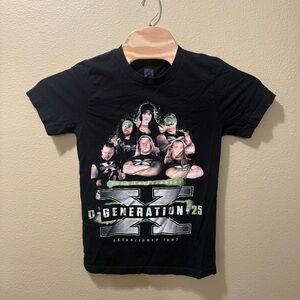 Men’s Small WWE D-Generation X 25th Anniversary DX 25 Greatest Hits T-shirt